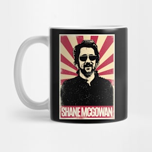 Retro Vintage Shane McGowan 80s Mug